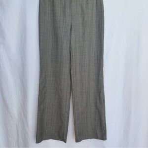 Dana Buchanan Women's Business Casual Pants Gray with Stripes 4P Wool Pre=Owned